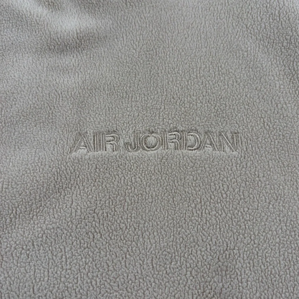 Jordan Fleece Hoodie Mens Small Beige Tan Air Jordan Pullover Sweatshirt